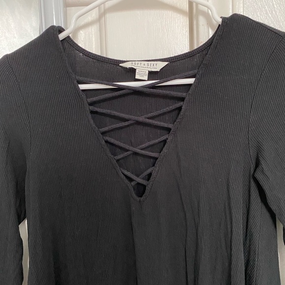 American Eagle, Soft & Sexy Long Sleeve Dress, Size S - Picture 2 of 6